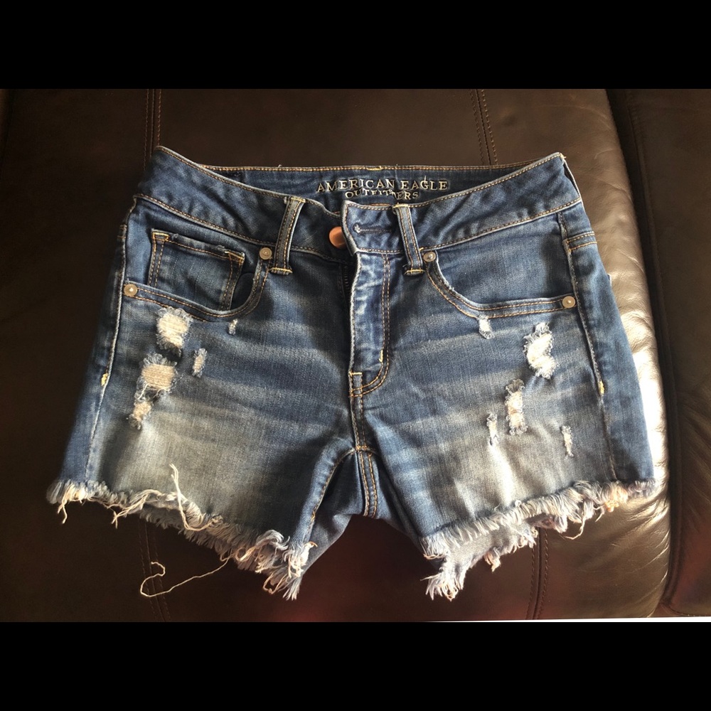 American Eagle jean shorts